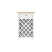 Hampton Wine Rack - White/Natural - White