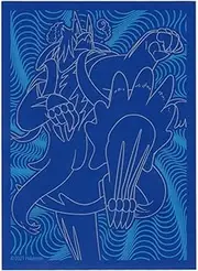 Pokemon Card Sleeves - Rapid Strike Urshifu (Blue) - (65 Sleeves Per Pack) - Battle Style Elite Trainer Box Exclusive
