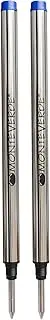Monteverde USA Rollerball Refill to Fit Montblanc Rollerball Pens - Fine Point, Blue (2 Pack) (M222BU)