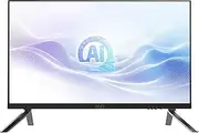 MSI Modern AM273Q AI AIO Desktop: 27" QHD, Intel Core 5-125H, 16GB Memory, 1TB M.2 NVMe SSD, WiFi 6E, BT 5.3, Black, Windows 11 Pro: 1UM-039US