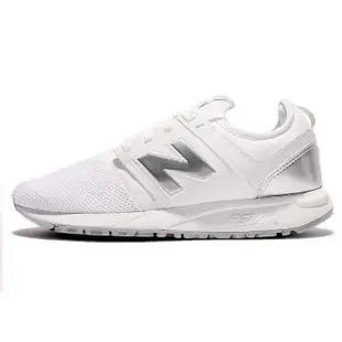 [快樂普普]New Balance NB 247 休閒 網面 慢跑鞋 運動鞋 白色 銀字 白銀 WRL247SA 孔孝真