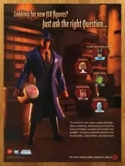 2009 Mattel Justice League Unlimited Action Figures Print Ad/Poster Question Art