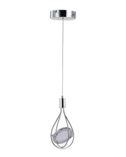 JONATHAN Y Orion 5.5in Adjustable Modern Integrated 1-Light Cluster LED Pendant