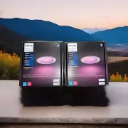 2 New Philips Hue 578419 White & Color Ambiance Recessed 4" Slim LED w/ Bridge