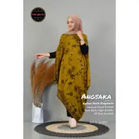 在飛比找蝦皮購物優惠-Angsaka KUNING KAFTAN 不對稱 BATI