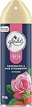 Glade FRESH Rosewater & Wild Strawberry Air Freshener Spray 210g