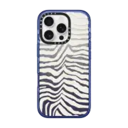 iPhone 16 Pro Impact Case MagSafe Compatible Zebra Stripe