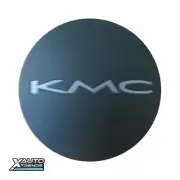 KMC 659 Split Matte Flat Black Snap In Center Cap 1087K69