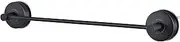 JOMOLA Towel Bar Suction Hand Towel Rack for Bathroom Stainless Steel Kitchen Towel Rail Holder Storage Hanger No Drilling Towel Bar Matte Black,17 inches