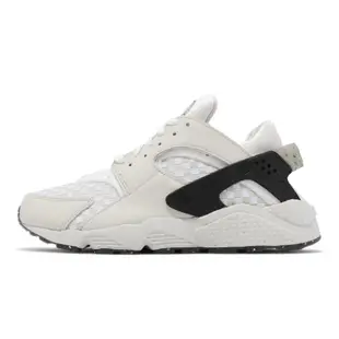 Nike 休閒鞋 Air Huarache Crater PRM 男鞋 米白 黑 武士鞋 格子 襪套式 經典 DM0863-001