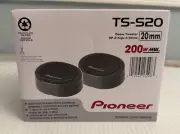 Pioneer TS-S20 200 Watt 3/4" High-Power Dome Car Tweeters Brand New