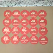 Captain Morgan Original Spiced Caribbean Rum Cardboard Coaster 20 count all diff