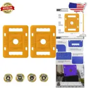 Durable Color-Coded Cast Iron Weight Plates - Essential for Strength Training