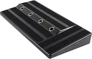 SEWACC Guitar Effects Pedal Board Lightweight Sturdy Stand for Easy Carrying Includes Cable Management for Organized Setup Guitar Effect Accessory for Musicians The Go