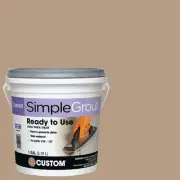 Custom Building Products Simplegrout Gallon Haystack Pre-Mixed Sanded Tile