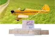 Fly Baby 40" Wingspan RC Airplane Laser Cut Balsa Ply Short Kit W/ Plans
