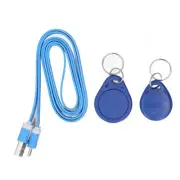 Black NFC Card Reader With UID Keychain HD 2.8inch Full Color Screen.