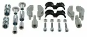 Race Tech Fitting Kit Vertigo Hand Guard Ø22/28,6mm - articulated