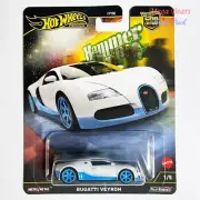 Hot Wheels Premium 2024 Hammer Drop #1 Bugatti Veyron (White) Car Culture