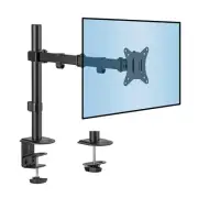Mount-It! Single Monitor Arm Mount | Desk Stand | Full Motion Height Adjustab...