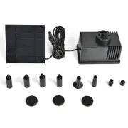 Solar Powered Water Pond Filter Pump Submersible Fish Tank Fountains for Home Garden