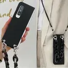 Crossbody Strap Luxury Bracelet Chain Case For Samsung Galaxy Z Fold6 5/4/3/2 5G