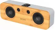[DOSS] SoundBox H200 Speaker with 50 W Powerful Sound, Booming Bass, Dual DSP Technologies, 35H Playtime, Classic Design with Sustainable Materials, 2.1 Sound Channel, Home Speaker for