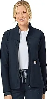 [CARHARTT] Women's Rugged Flex Modern Fit Fluid Resistant Bonded Fleece Jacket