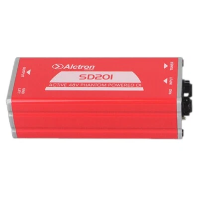 SD201 Active DI Box Impedance Transformation DIBOX Professional Stage Effec T7J8