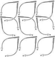 Yardwe 20pcs Bike Bend Tube Stainless Steel Brake Guide Pipe Replacement Parts