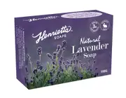 Henrietta Natural Lavender Moisturising Soap 100G - Purple Pack (4 Bars)