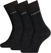 [Calvin Klein] Men's Classic Casual Socks (Pack of 3)