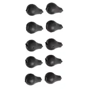Minimize Line Entanglement with 10pcs Tungsten Swivels for CHOD Beads Hook