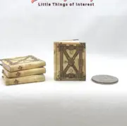 THE BOOK Of DESTINY 1:12 Scale Miniature Readable Illustrated Book
