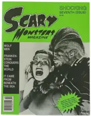 Vtg SCARY MONSTERS Magazine #7 1993 Wolfman - Night of The Living Dead Halloween