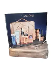 LANCOME Beauty Box With 9 Full & 1 Travel Size Products, Gift Set Of $650 Value