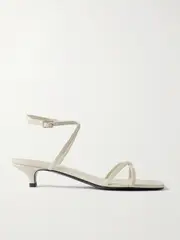 [TOTEME] TOTEME - Leather Sandals - Off-white - IT36 IT 36 Off-white