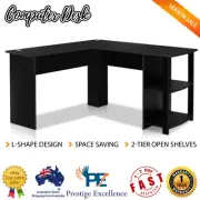 New L-Shaped Office Computer Desk Corner Computer Table Study Artiss Workstation