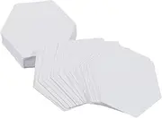 500 Pcs Hexagon Paper Piecing Template Paper Piecing Shapes for Quilting DIY Patchwork Sewing Crafts Hexagon Quilting Papers Quilting Templates for Use in Quilting Sewing