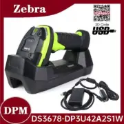 Zebra DS3678-DP3U42A2S1W Ultra-Rugged Cordless Barcode Scanner USB KIT