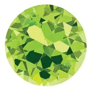 Gemstone Nano Crystal 2.75mm Round August Birthstone