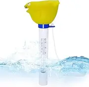 Floating Water Gauge | Floating Waterproof Pool Temperature Gauge,Easy Read Portable Monitor with String Waterproof Bathtub Accessories for Swimming Ponds Aquarium