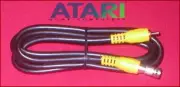 6Ft HQ RCA Video Cable & RF Coax TV Adapter for Atari Computer 800XL XEGS XE