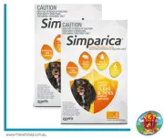 Simparica for Small dogs 5-10kg 12 pack Flea, Tick and Mite treatment