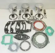 WSM Top End Rebuild Kit For Tiger Shark 1000 97-98 .25 Over 010-853-11