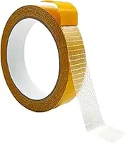 Double Sided Fabric Tape, Multifunctional Double Stick Carpet Tape, Strong Adhesive 2 Sided Tapes, Clear Fashion Tapes for Carpets, Clothing, Home Décor and Versatile Fixing(Color:Yellow)