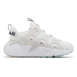 【NIKE 耐吉】武士鞋 Wmns Air Huarache Craft 女鞋 白 米白 襪套式 休閒鞋 民族風(FN8915-141)