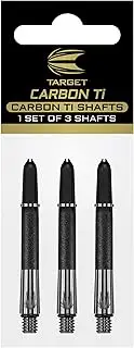 Target Darts Carbon Carbon TI Dart Shafts - Intermediate 43mm