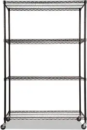 Modular Wire Storage Shelf 1500 x 350 x 1800mm Steel Shelving
