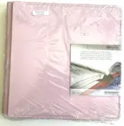 Creative Memories 12x12 Flex-Hinge Album Cover 2006 Sophisticated Soft Pink NIP